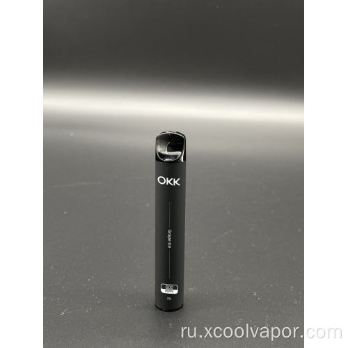 Заводская поставка 600 Puffs Vape одноразовые стручки России